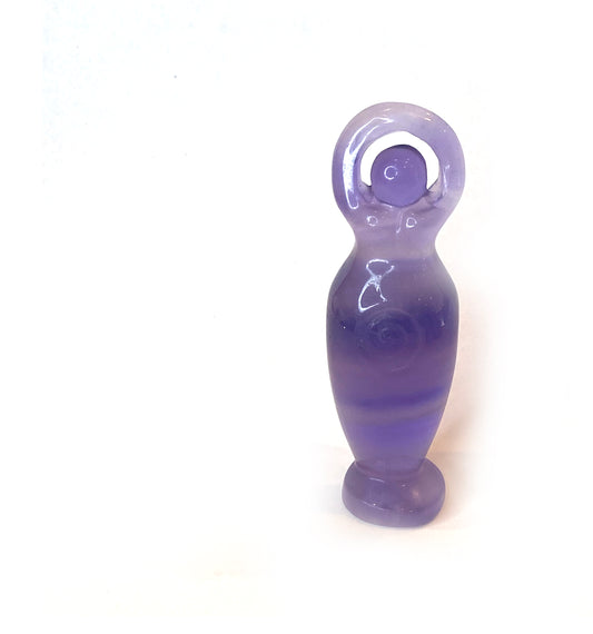 Purple Fluorite Goddess