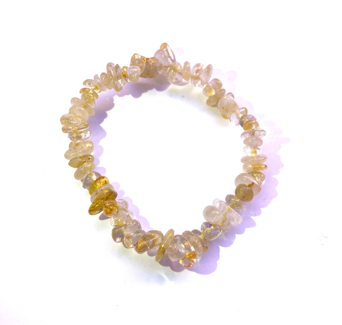 Golden Rutile Chip Bracelet