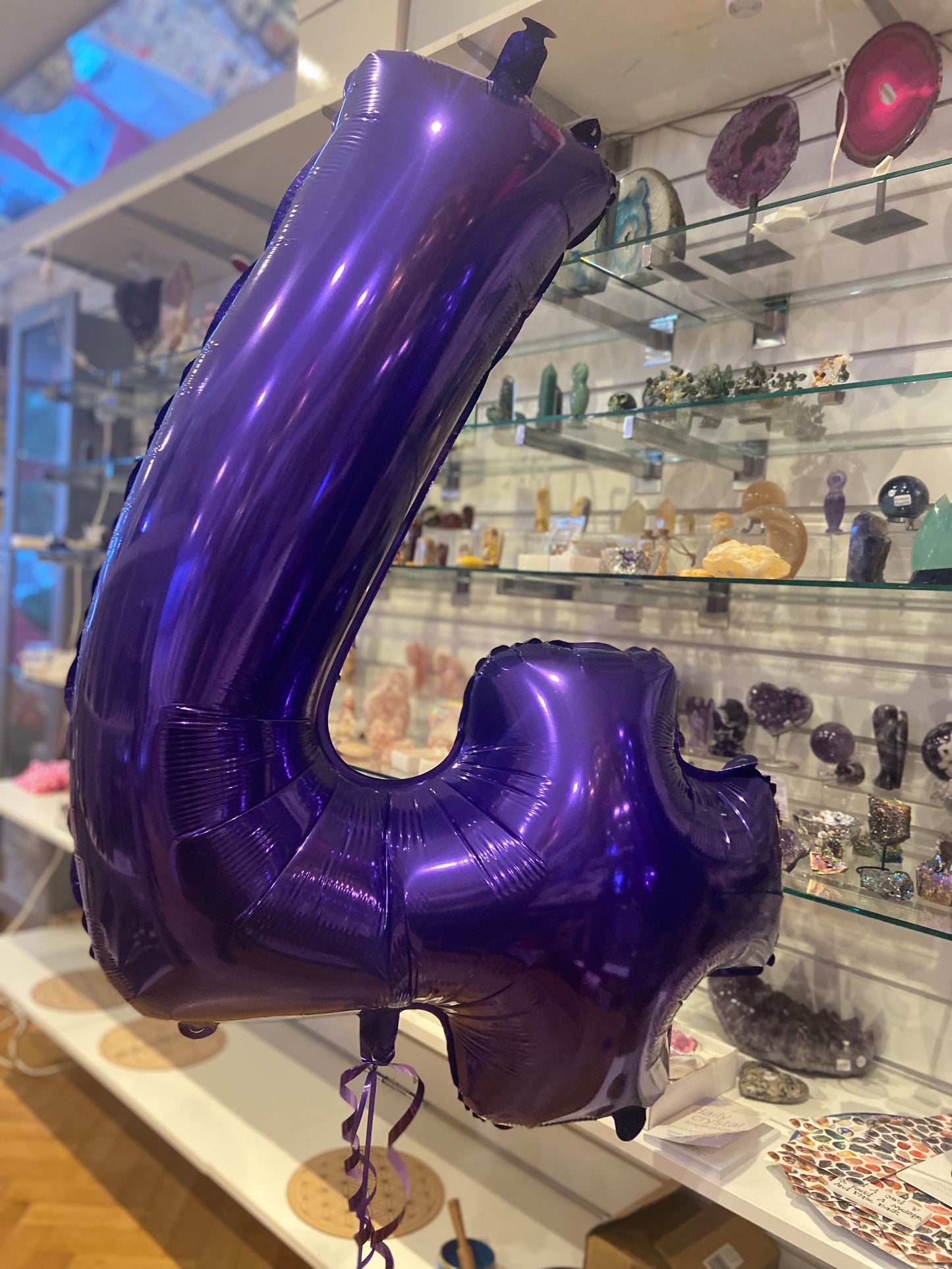 Number Balloon - Purple