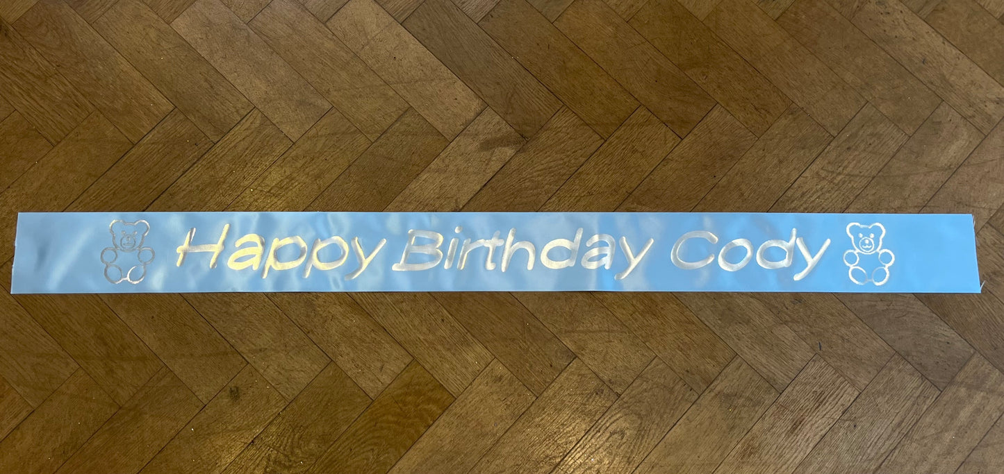 Personalised Banners