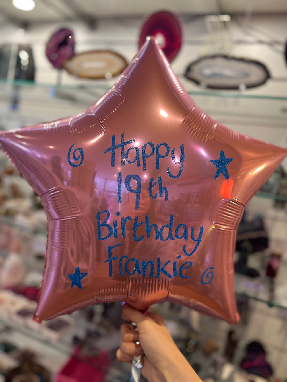 Pastel Pink Star - Personalised