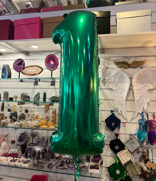 Number Balloon - Green