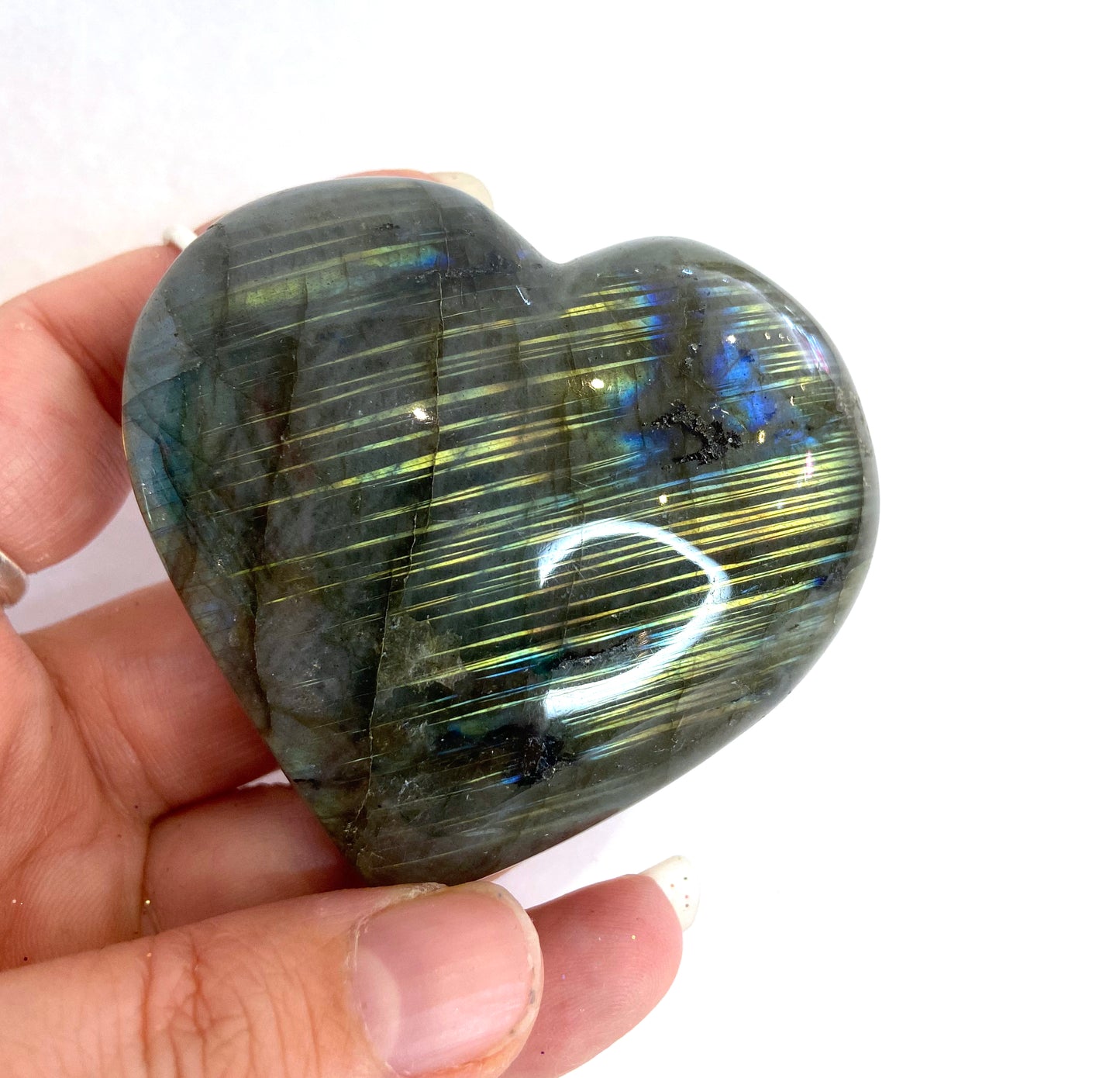 Labradorite Heart - B