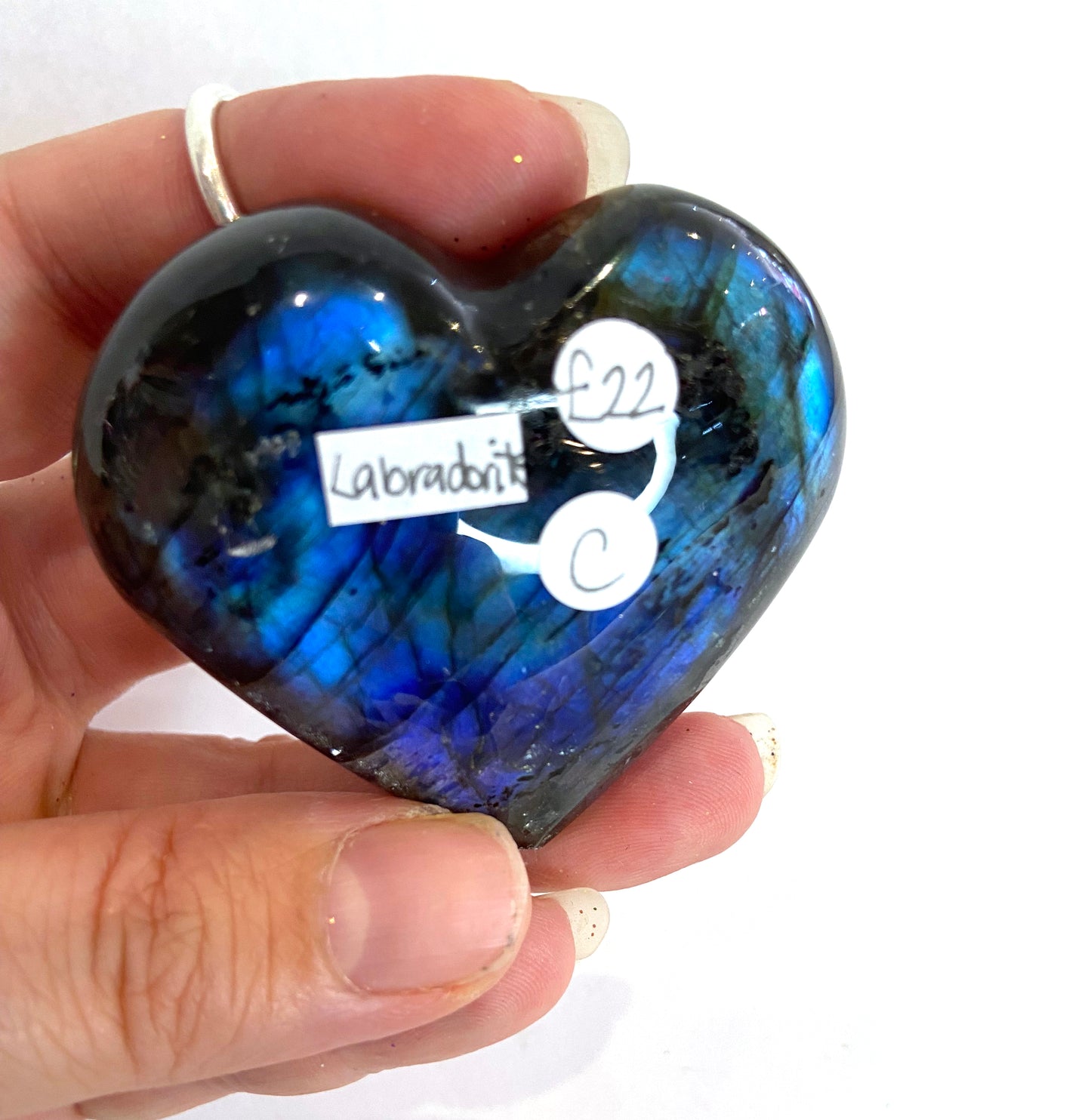 Labradorite Heart - C