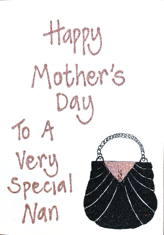 Medium Personalised Card - Mother's Day - Handbag