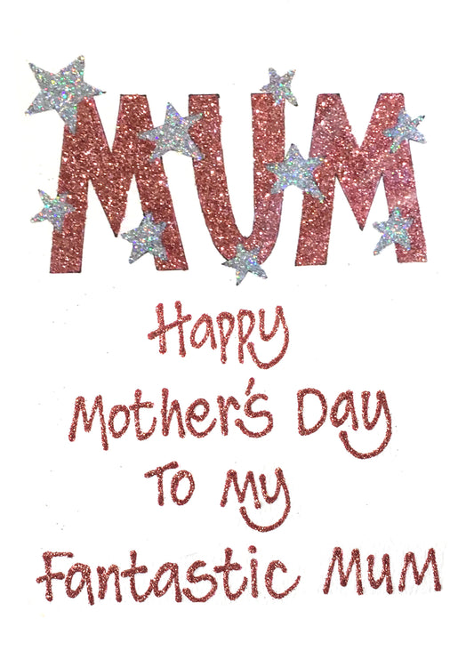 Medium Personalised Card - Mother's Day - MUM