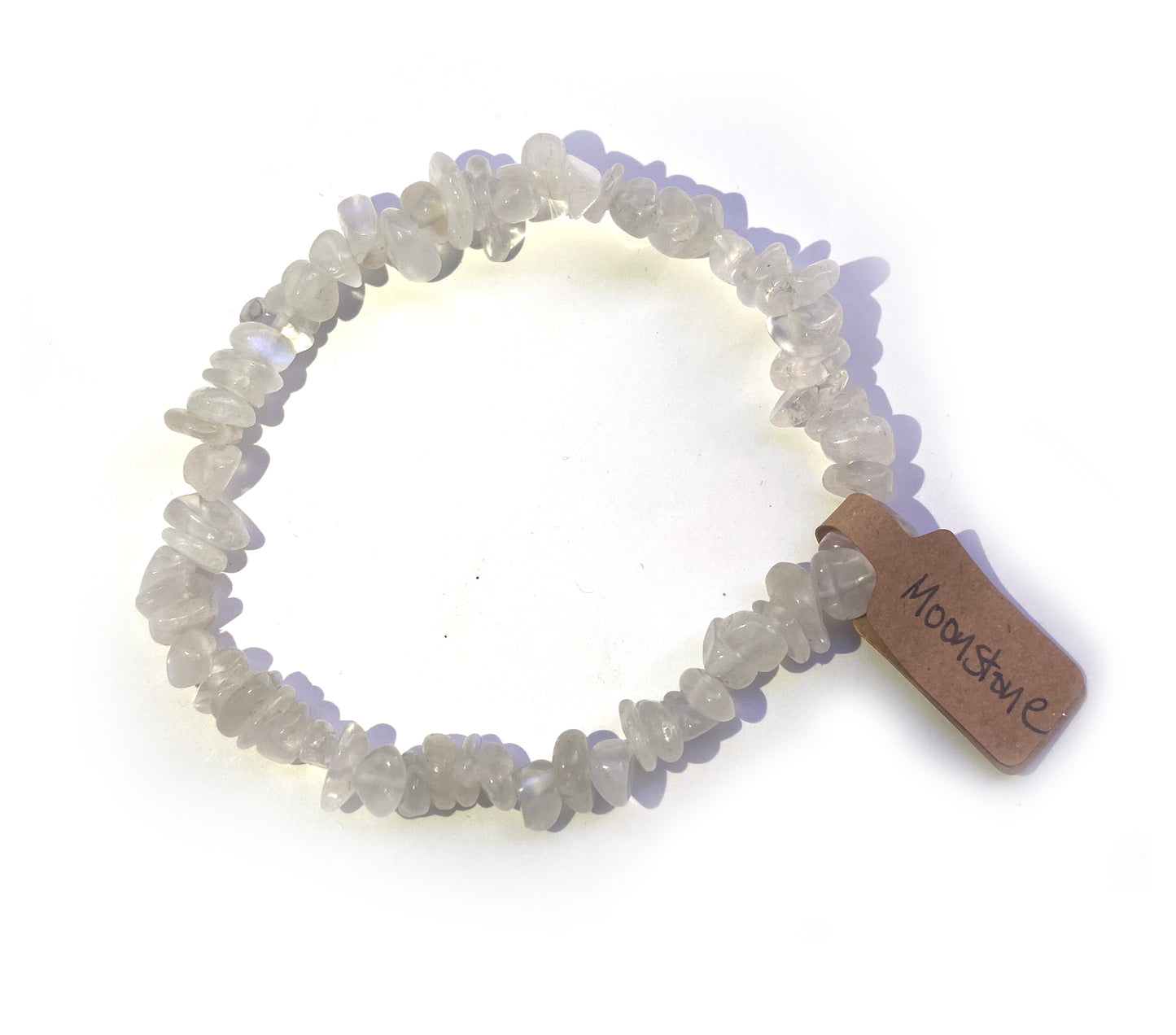 Moonstone Chip Bead Bracelet