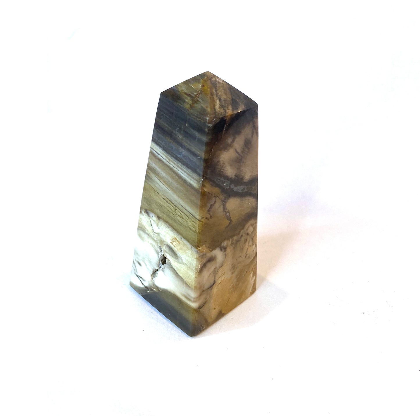 Petrified Wood Obelisk