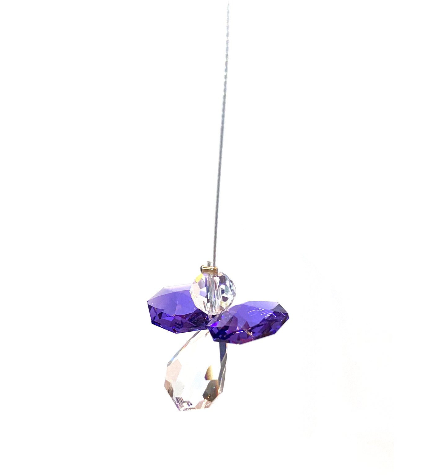 Purple Angel Suncatcher