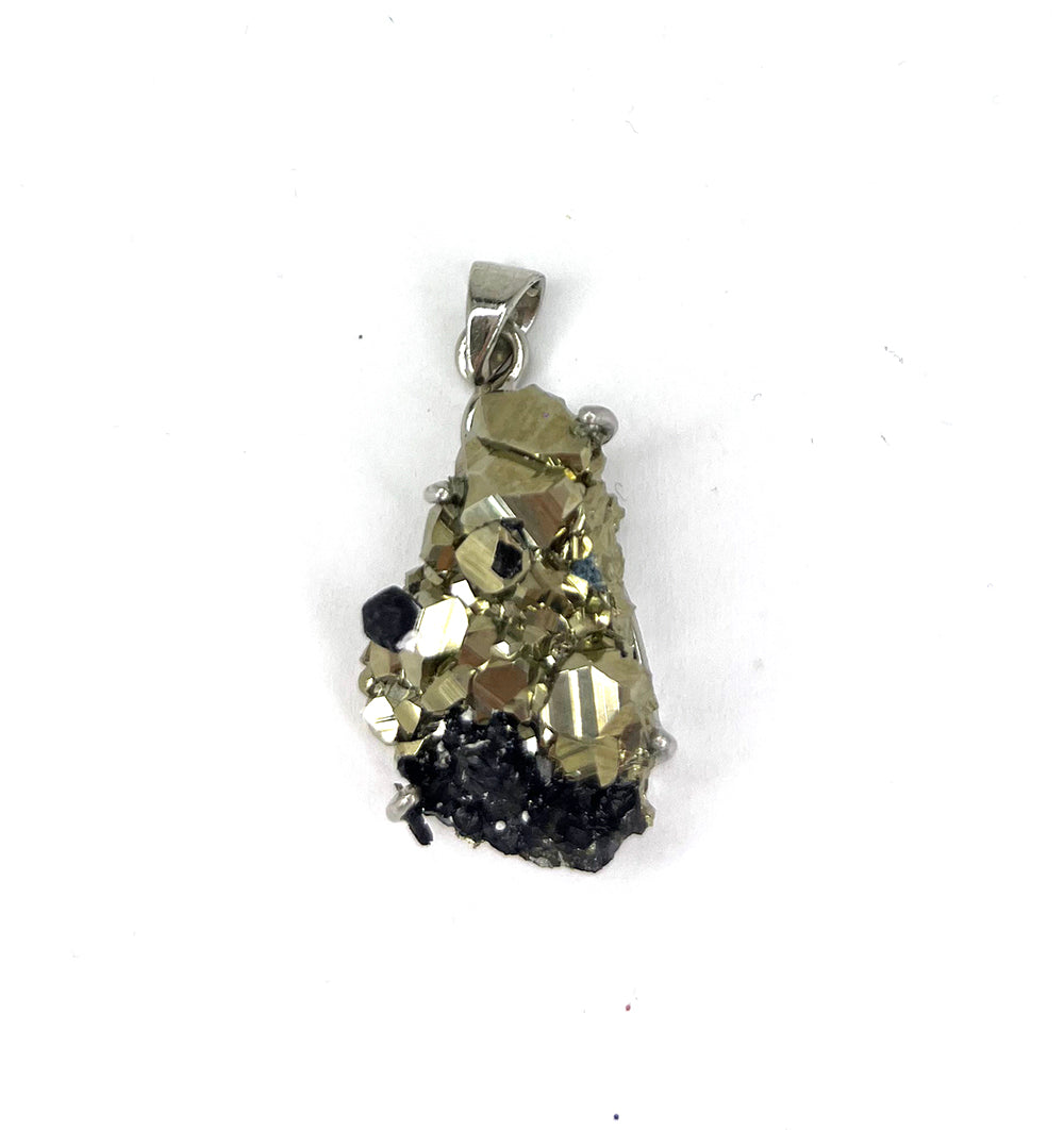 Pyrite Pendant -A