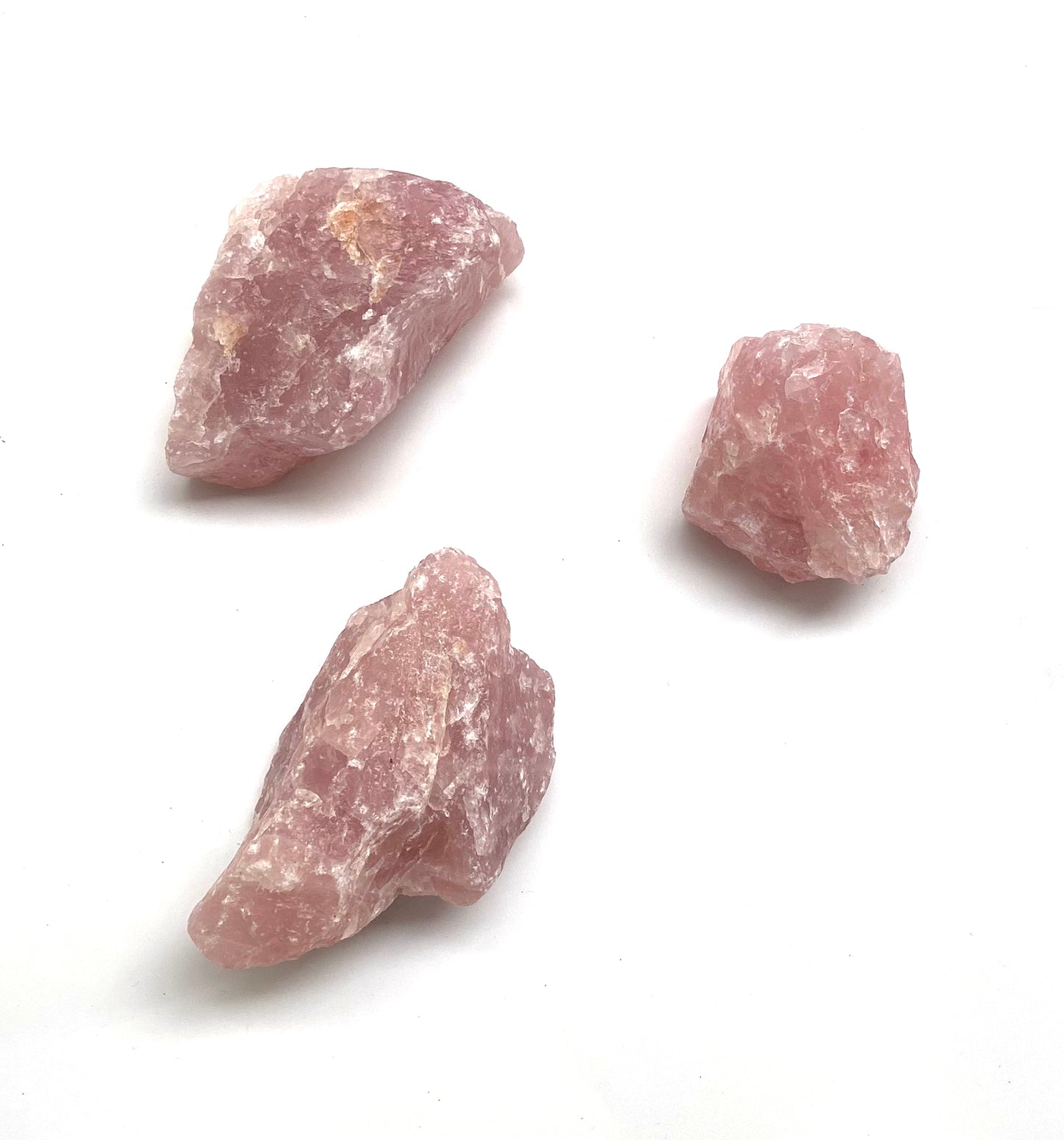 Raw Rose Quartz - Medium