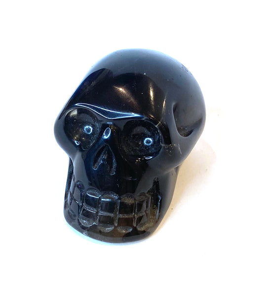 Smoky Quartz Skull
