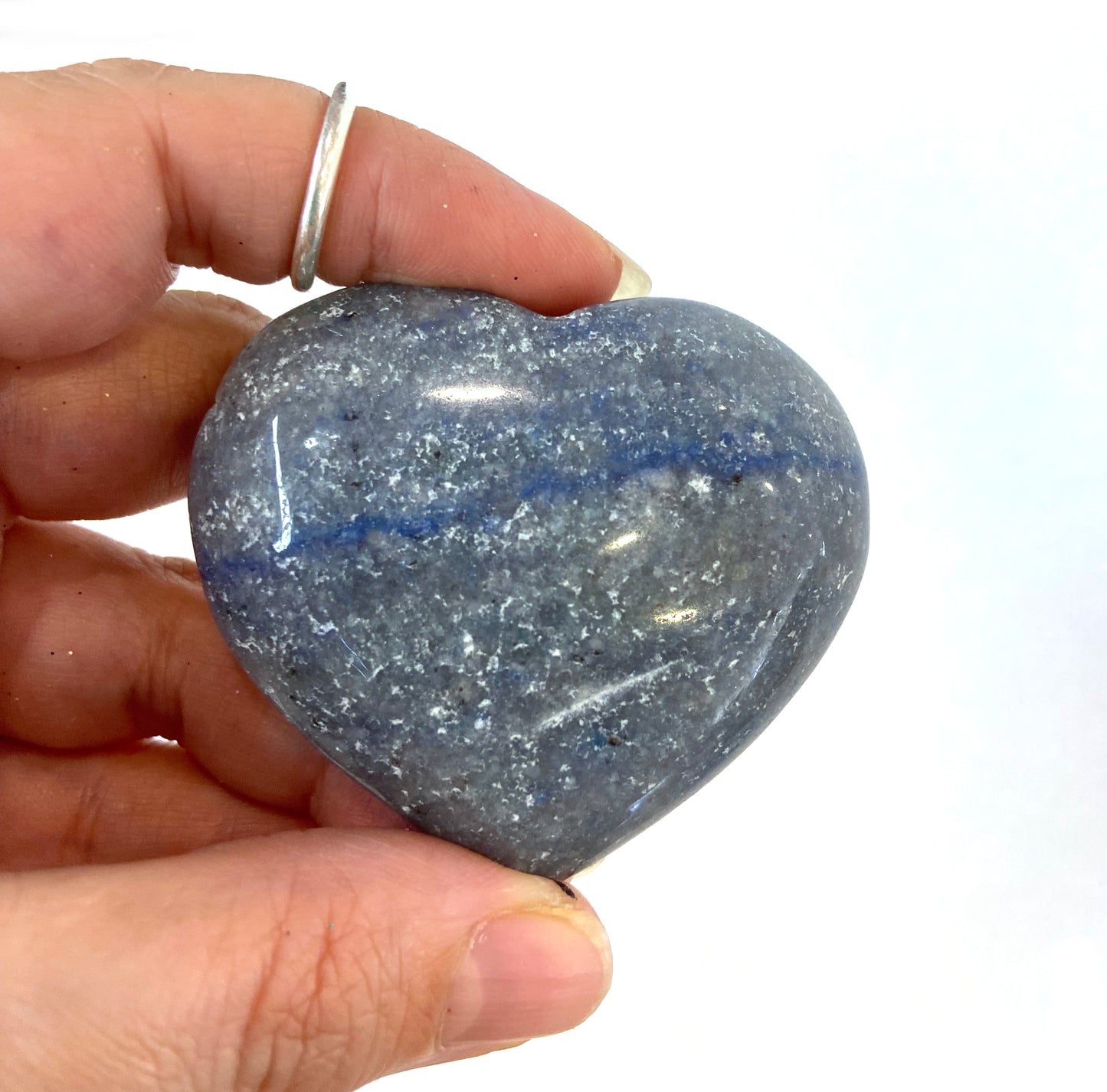 Sodalite Heart - B