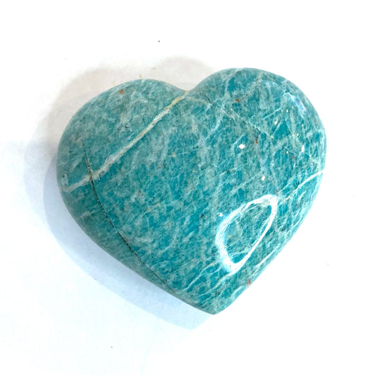 Amazonite Heart - A