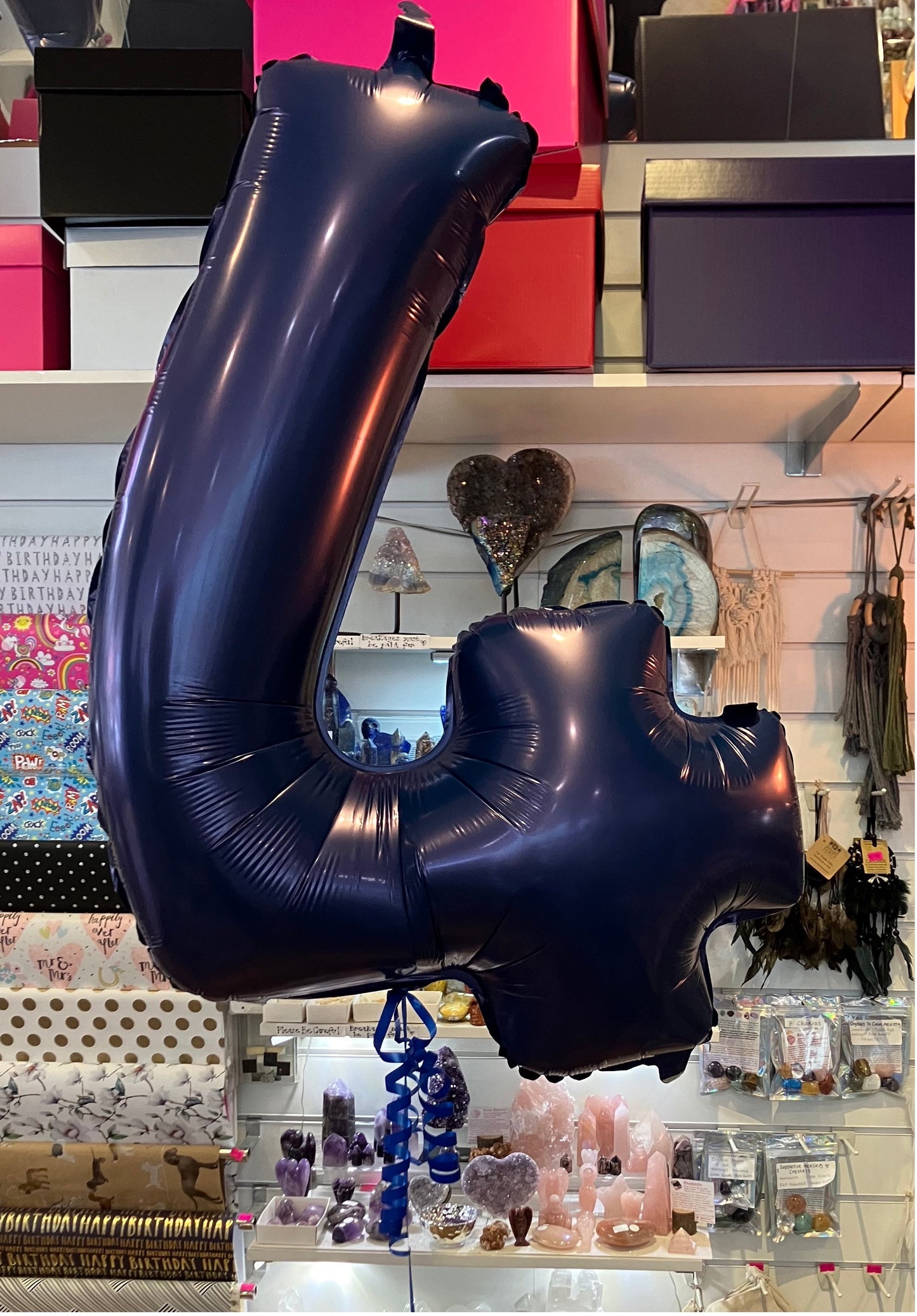 Number Balloon - Navy