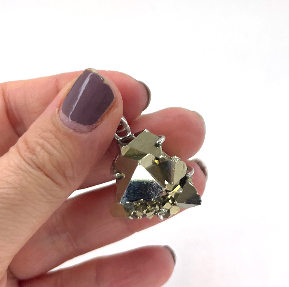 Pyrite Pendant -C